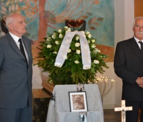 Diendorfer (Dombay) Miksa Ágoston a cs. és kir. 46-os gyalogezred zászlóaljparancsnokának újratemetése